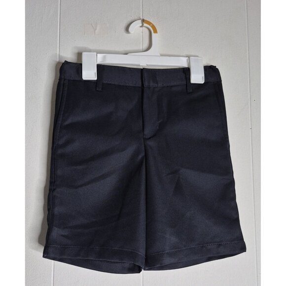 A+ By SAI Navy Blue Adjustable School Shorts Youth Boys Size 8 (25x6.5) - Picture 1 of 8